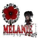 Melanie - Thinking Of You - Black & Red