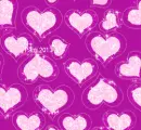 Pink hearts - background