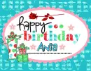 Happy Birthday ~ Ania