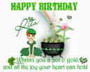 Happy Birthday  Rita