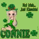 Connie - Not Irish - Shamrocks - Girl