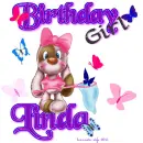 Linda - Butterflies - Birthday