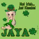 Jaya - Not Irish - Girl - Shamrocks