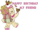 HAPPY BIRTHDAY MY FRIEND