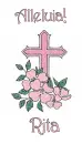Easter Cross - Alleluia, Rita