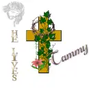 Tammy - He Lives - Cross
