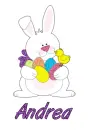 Easter Bunny with Friend - Andrea