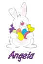 Easter Bunny with Friend - Angela