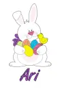 Easter Bunny with Friend - Ari