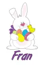 Easter Bunny with Friend - Fran