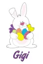 Easter Bunny with Friend - Gigi