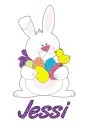 Easter Bunny with Friend - Jessi