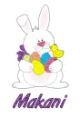 Easter Bunny with Friend - Makani