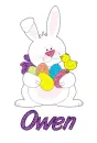 Easter Bunny with Friend - Owen
