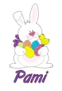 Easter Bunny with Friend - Pami