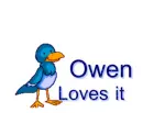 Owen loves it 