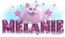 Melanie-Cute pink cat