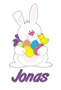 Easter Bunny with Friend - Jonas