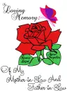 In Loving Memory of My Mother & Father In Laws!