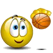 Basketball smiley