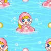 Girl swimming backgrounds