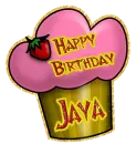 Jaya - Birthday - Cup Cake