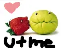 lime + straw berry