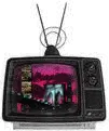 TV WITH CHANGING PICTURE  SCREEN