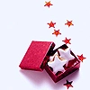 chocolate stars