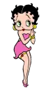 Betty Boop pinky dress