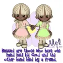 Mel - Friends - Holding Hands