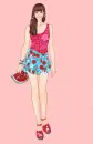 Fruity girl
