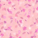 Pink leaves Seamless Back.