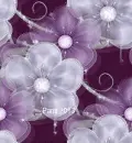 Purple Flowers - background