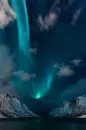 shooting star night sky
