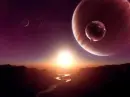 Earth in another time realm universe