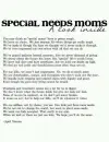 Special Needs Mom