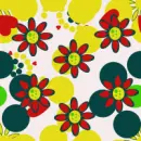 Background - flower dots