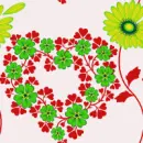 Background - Daisy Heart