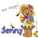 Jenny - Bear - Flowers 