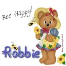 Robbie - Bear - Flowers