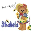 Shakela - Bear - Flowers