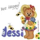 Jessi - Bear - Flowers