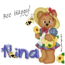 Nina - Bear - Flowers