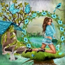 Aqua Butterfly