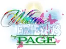 Welcome Friends glittery Rainbow