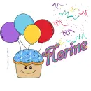 Norine - Cupcake - Balloons