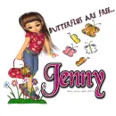 Jenny - Butterflies - Flowers