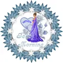 GLITTER TEXT - GREETING - GOODMORNING