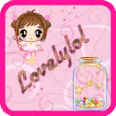 cute fairy with text